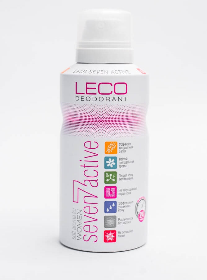 Жіночий дезодорант-антиперспірант LECO WOMEN з алое вера